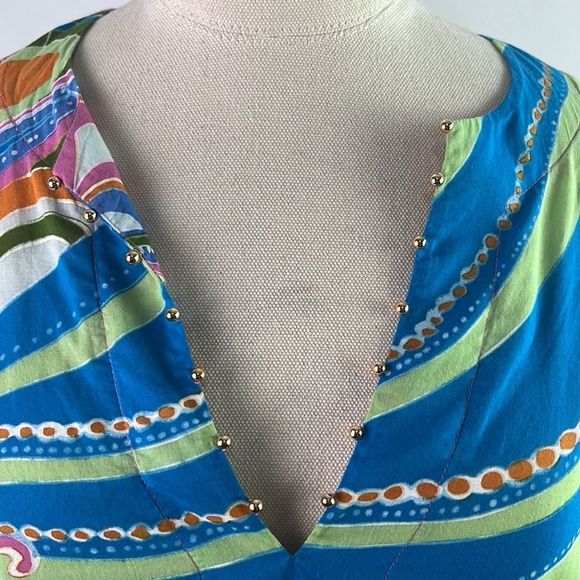 Tibi Multi Print with Beads Coverup - Picture 5 of 7